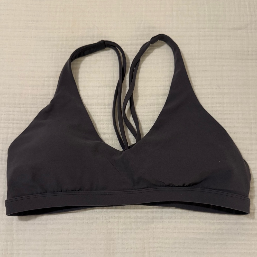mauve lululemon bra!